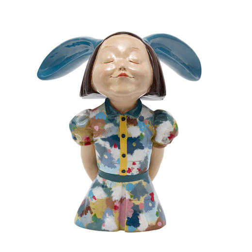 稀奇艺术摆件向京《我看到了幸福》-调色盘 雕塑桌面可爱造型摆件 商品图4