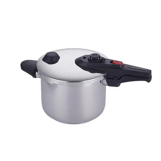 Miji德国米技304不锈钢高压锅电磁灶燃气灶通用无涂层6L 商品图0