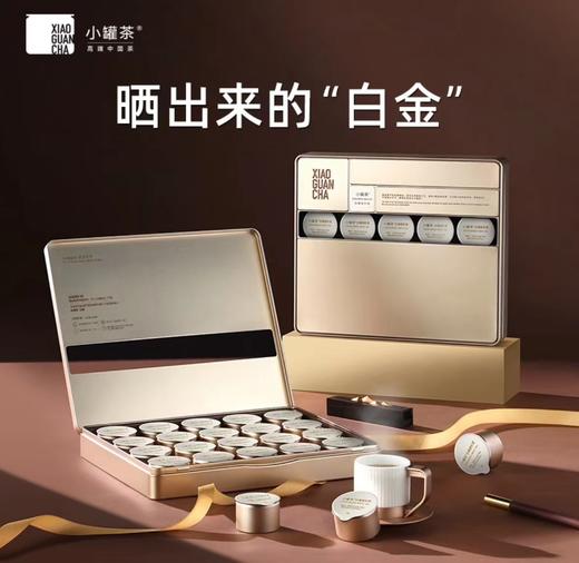 小罐茶金罐 白毫银针20罐礼盒装 商品图6