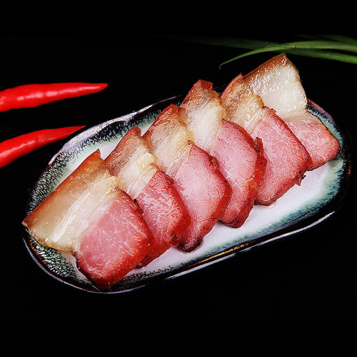 四川后腿腊肉50g(金黄色)(称重产品确定重量后付款)【C+区/2C8下-1D】【湘菜食材】 商品图0