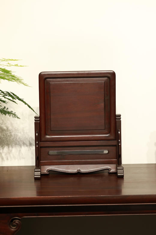 赤壁夜游°明式简座小插屏 商品图2