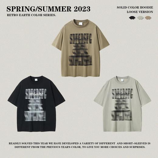 RS男装|重磅270克复古水洗做短袖t恤美式高街宽松休闲男士潮牌t恤 商品图2