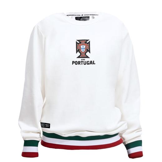 葡萄牙国家队官方商品 | 白色圆领休闲内搭卫衣C罗球迷周边新款 商品图4