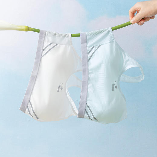 贝贝怡女童成长期无钢圈背心设计透气可拆卸一体式儿童文胸两件套223P2516
 商品图8