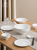 【玛戈隆特】白金岁月6人份骨瓷餐具套装家用创意碗碟盘子勺子 商品缩略图2