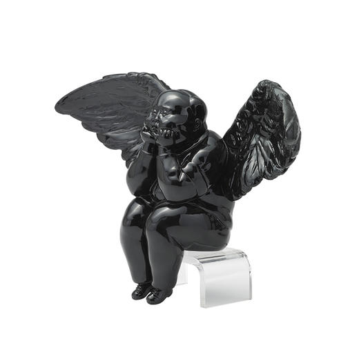 稀奇艺术限量摆件艺术家瞿广慈《日夜天使》雕塑桌面摆件 商品图2