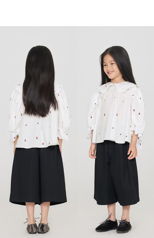 jnby  23年秋款  直筒七分裤  1N7E10600 商品图10