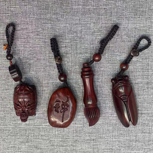 小叶紫檀钥匙扣【小】（款式随机） 商品图2