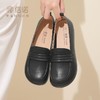 信诺真皮软底妈妈鞋单鞋子透气女舒适平底中老年人平底鞋女鞋春秋 商品缩略图2