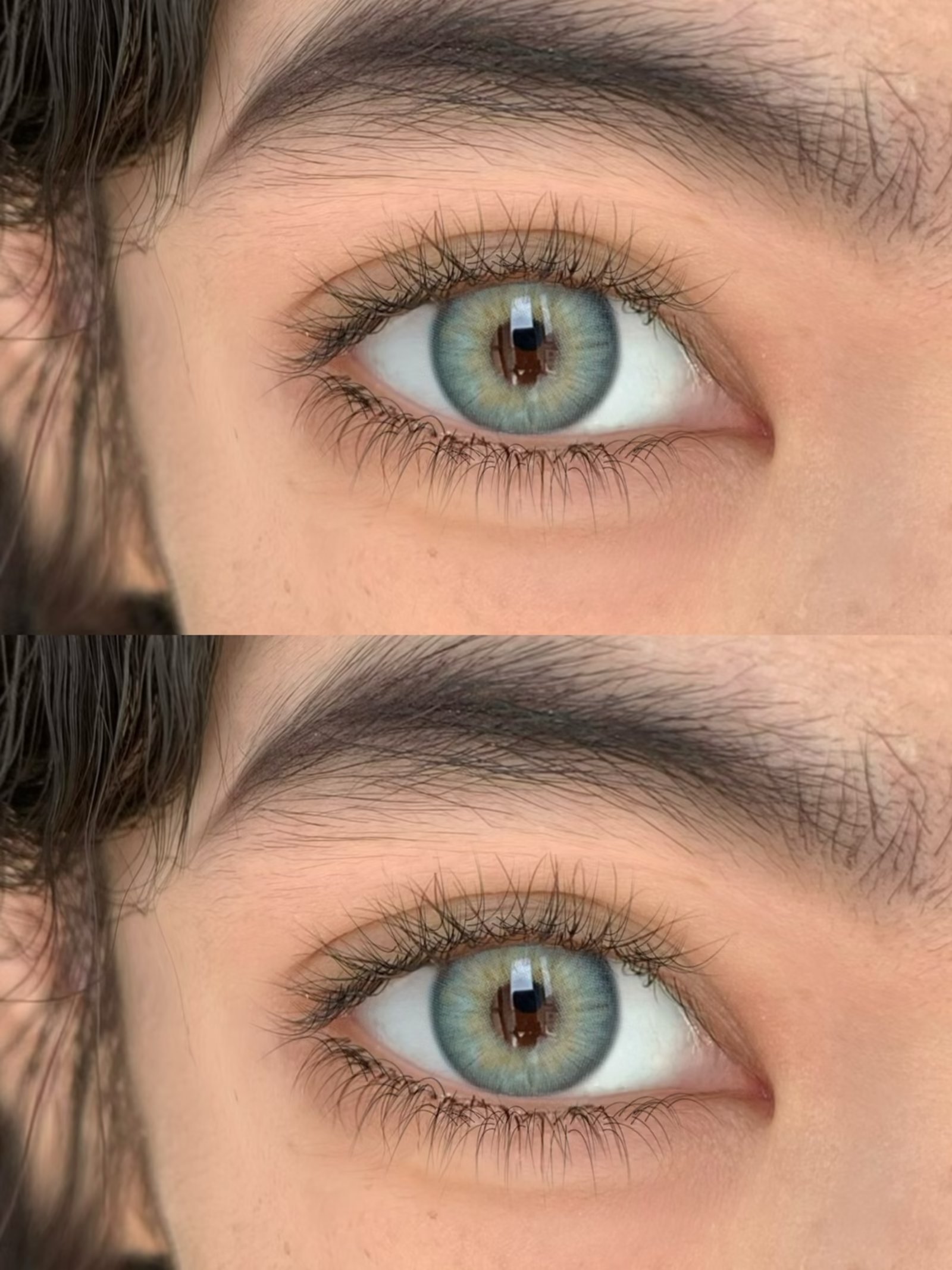 LUNARCON美瞳 年抛隐形眼镜 百达翡绿 14.5mm 1副/2片 左右度数可不同-VVCON美瞳商城9