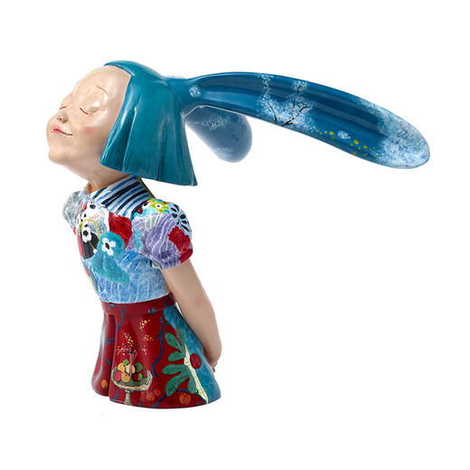 稀奇艺术 向京作品《幸福-马蒂斯》收藏雕塑家居装饰品客厅结婚礼 商品图2