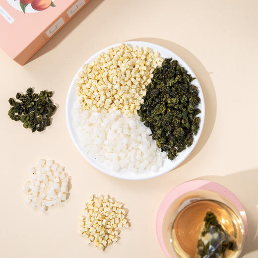 「15包装！蜜桃乌龙茶」三角包水果冷泡茶 蜜雪乌龙花果茶冰城水果茶饮 商品图3