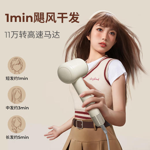 直白 双离子高速 吹风机S1 商品图2