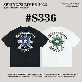 RS男装|2023夏季230g新品油画数码印花短袖欧美风潮牌男生T恤跨境