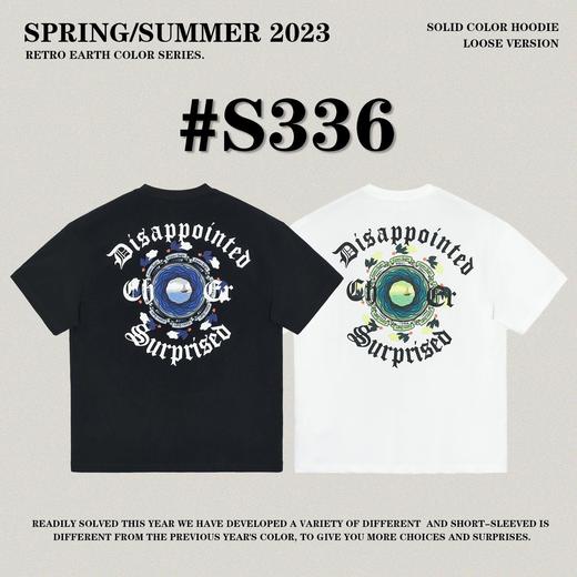 RS男装|2023夏季230g新品油画数码印花短袖欧美风潮牌男生T恤跨境 商品图0