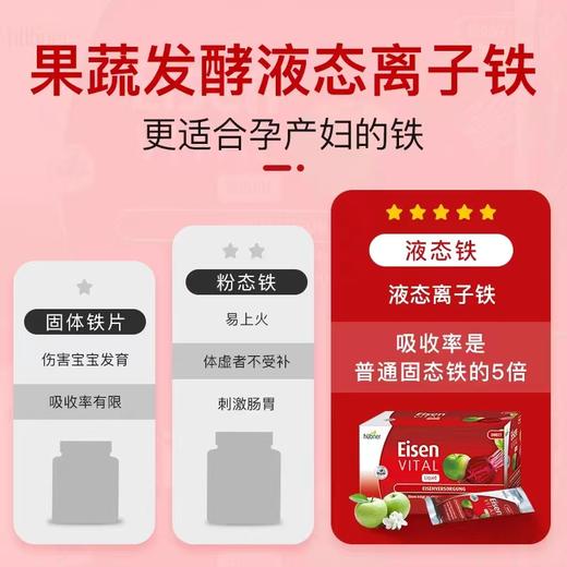 德国Eisen便捷红铁剂 20条/盒（成人） 商品图1