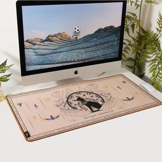 大英博物馆盖亚·安德森猫系列 埃及元素超大鼠标垫游戏桌垫 商品图3