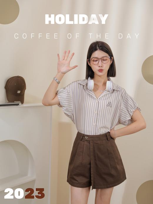 33BS1Q08002#条纹衬衫 商品图1