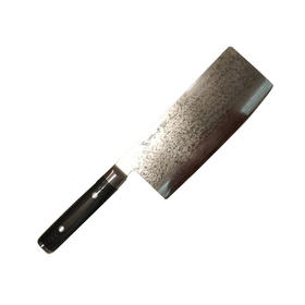 日本原装进口 YAXELL岚系列大马士革中华刀不锈钢家用切片刀