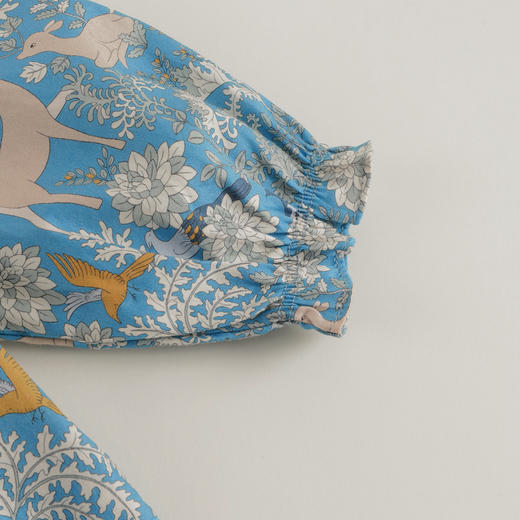 【马克珍妮 芦芙】秋装新款 女童林中小鹿纯棉衬衫 231529 商品图4