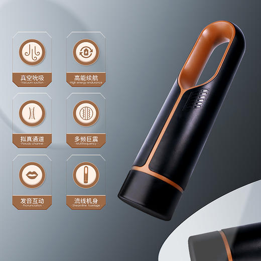 全自动多功能 震动+吮吸+语音 超性价智能飞机杯 商品图3