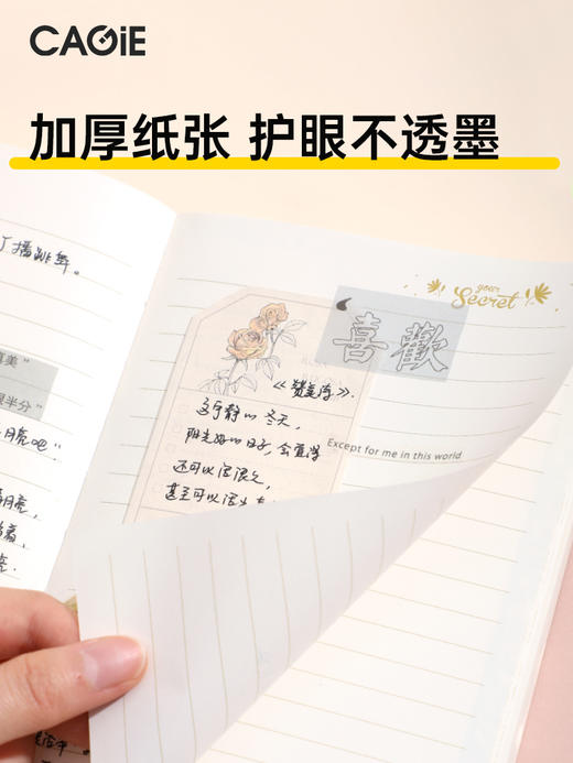 卡杰山茶花系列密码本B6  CB6J6532 商品图1
