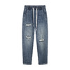 HX 春季水洗牛仔长裤/C201330002101 商品缩略图0