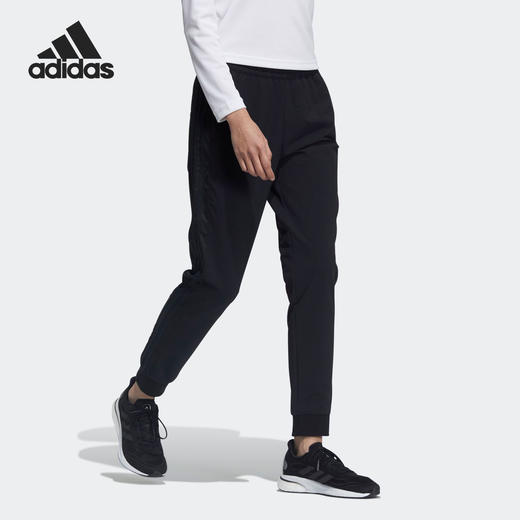 （YY）adidas/阿迪达斯  adidas女子运动裤三条纹收口长裤子 GT4409 商品图1