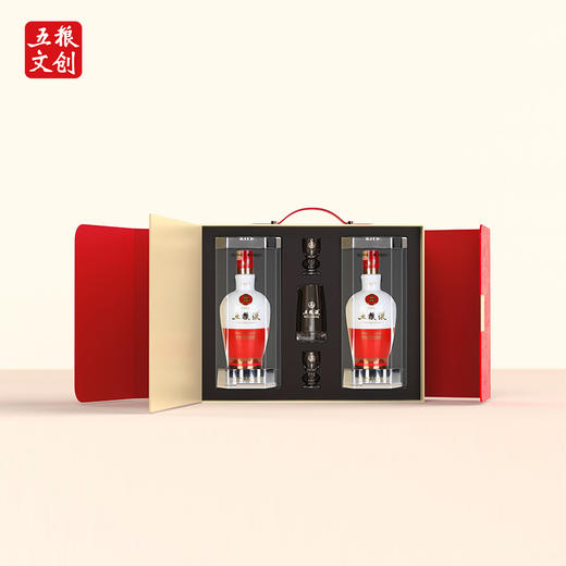 五粮文创·五粮液1618专属礼盒（内含1618五粮液 52度 500mL*2）*1盒 商品图1