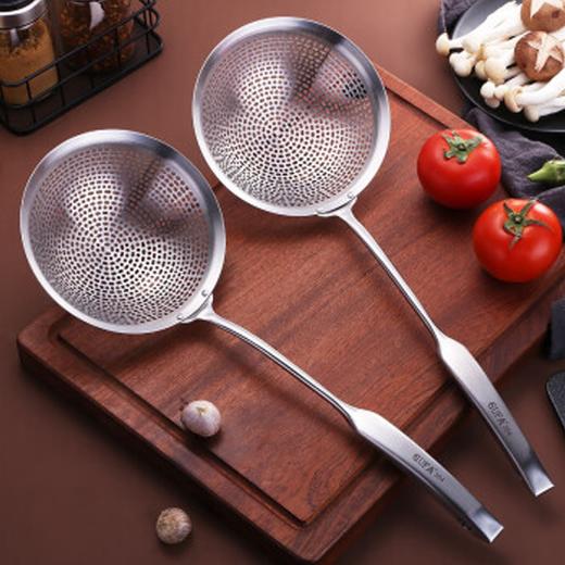 美思工坊加密捞勺网筛不锈钢漏勺过滤16CM 商品图1