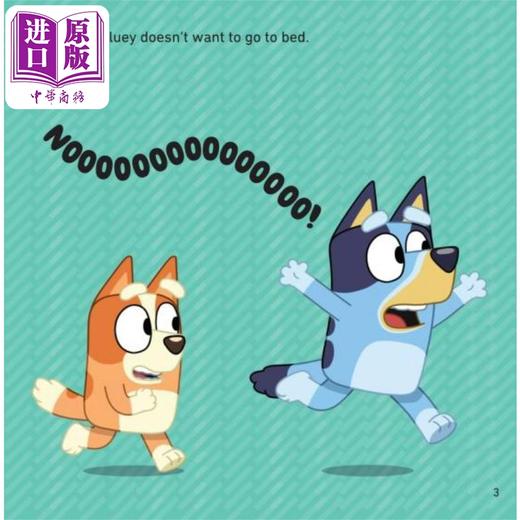 【中商原版】小蓝狗布鲁伊：晚安布鲁伊 Bluey: Good Night, Fruit Bat 英文原版 儿童绘本 卡通动画故事图画书 精品绘本 商品图3