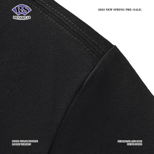 RS男装|2023夏季新款卡通奶茶胶浆印花短袖欧美风外贸休闲男生T恤 商品图3