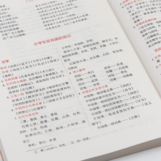 小学语文基础知识手册 林玉山 钱本殷 主编 肖振华 肖铭 副主编 商务印书馆 商品图4