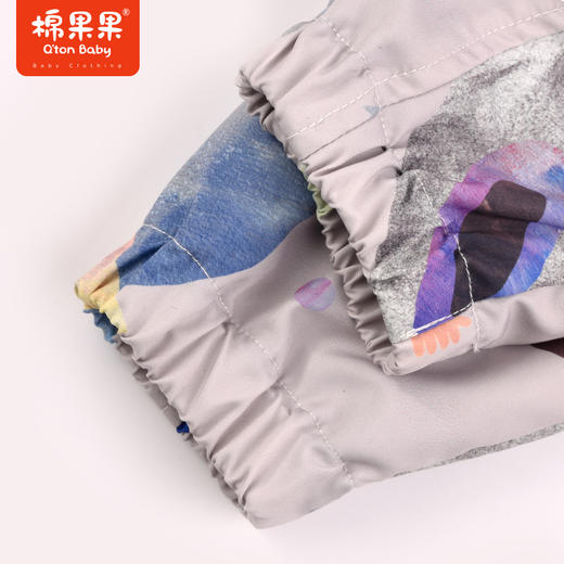 棉果果秋季新品男童外套+摇粒绒内胆外套一衣三穿（两件套）保暖冲锋衣外套大衣M312100323462 商品图5