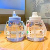 「四款可选！送贴纸」大容量儿童水杯女生颜值ins风大容量塑料吸管随手大肚杯餐饮用具 商品缩略图0