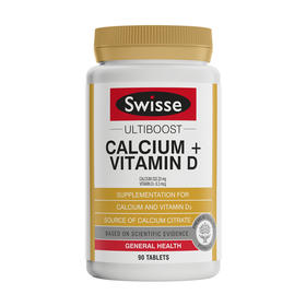 【一般贸易进口】澳洲Swisse钙+维生素D片 90粒