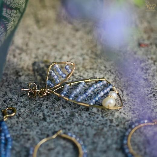 SpoiledBrat Jewelry蝴蝶翅膀不对称耳环 商品图2