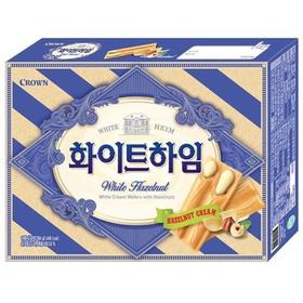 克丽安奶油威化饼干284g크라운 화이트하임
