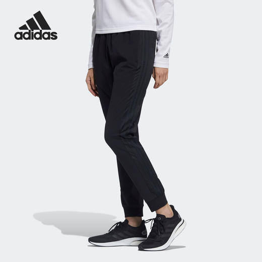 （YY）adidas/阿迪达斯  adidas女子运动裤三条纹收口长裤子 GT4409 商品图5