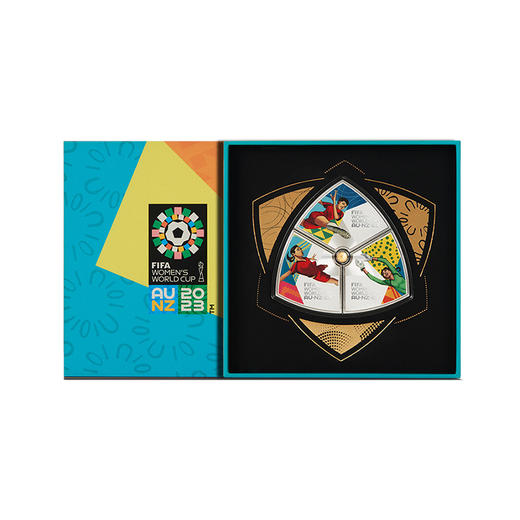 【官方发行】2023年女足世界杯彩色纪念章 商品图7