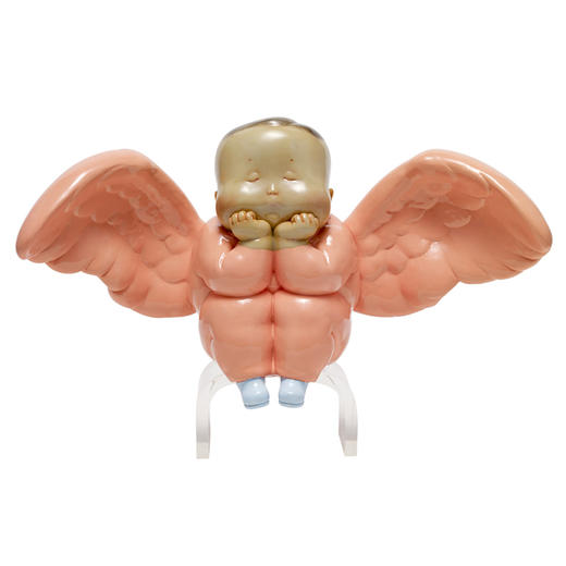 稀奇艺术中号《天使比比》瞿广慈雕塑桌面摆件饰品 商品图0