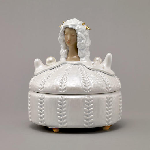 稀奇艺术品瞿广慈《月光宝盒》处女座摆件酒柜装饰品新婚礼物 商品图1