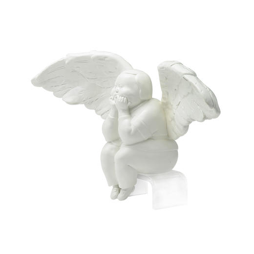 稀奇艺术限量摆件艺术家瞿广慈《日夜天使》雕塑桌面摆件 商品图1