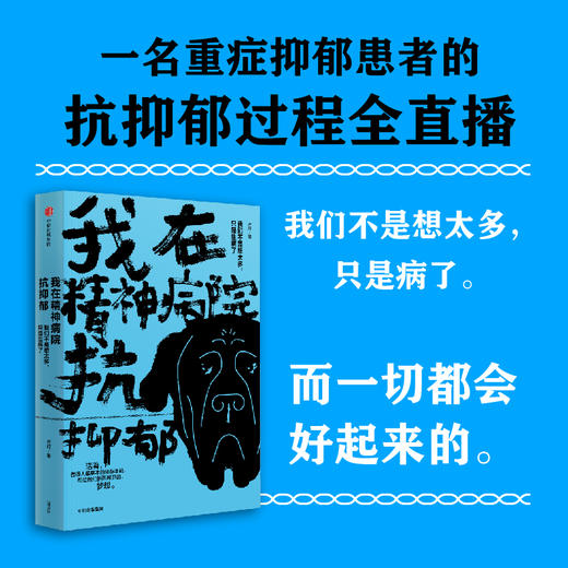 我在精神病院抗抑郁 左灯 著 文学 商品图0