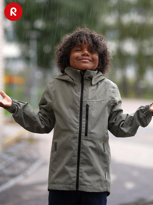 reima男女儿童夹克大童早秋新款休闲运动拒水耐磨户外 商品图3