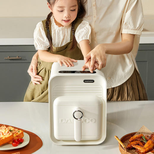 大宇空气炸锅方方家用多功能全自动5L大容量蒸汽炸锅 心选到家 商品图2