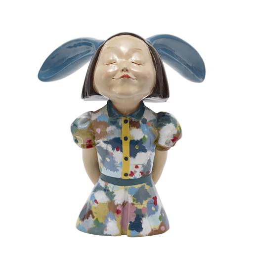 稀奇艺术摆件向京《我看到了幸福》-调色盘 雕塑桌面可爱造型摆件 商品图1