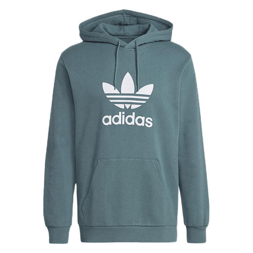 （YY）adidas/阿迪达斯  adidas三叶草TREFOIL HOODIE 男子休闲卫衣 GN3461 商品图4