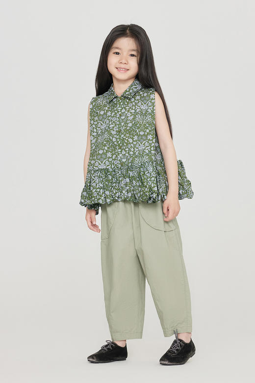 jnby  23年秋款  亲肤柔软锥形长裤 1N7E11480 商品图0