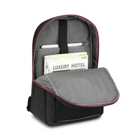 新秀丽（Samsonite）品牌男女士双肩包大容量15.6英寸笔记本电脑背包 黑色664*09127